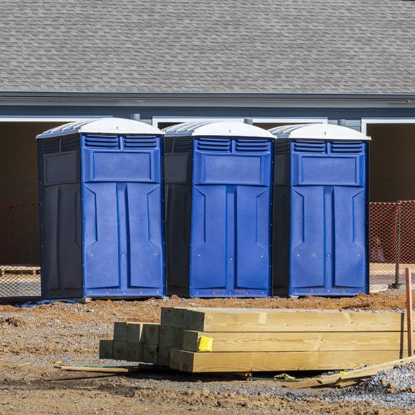 do you offer hand sanitizer dispensers inside the portable toilets in Centralia MO